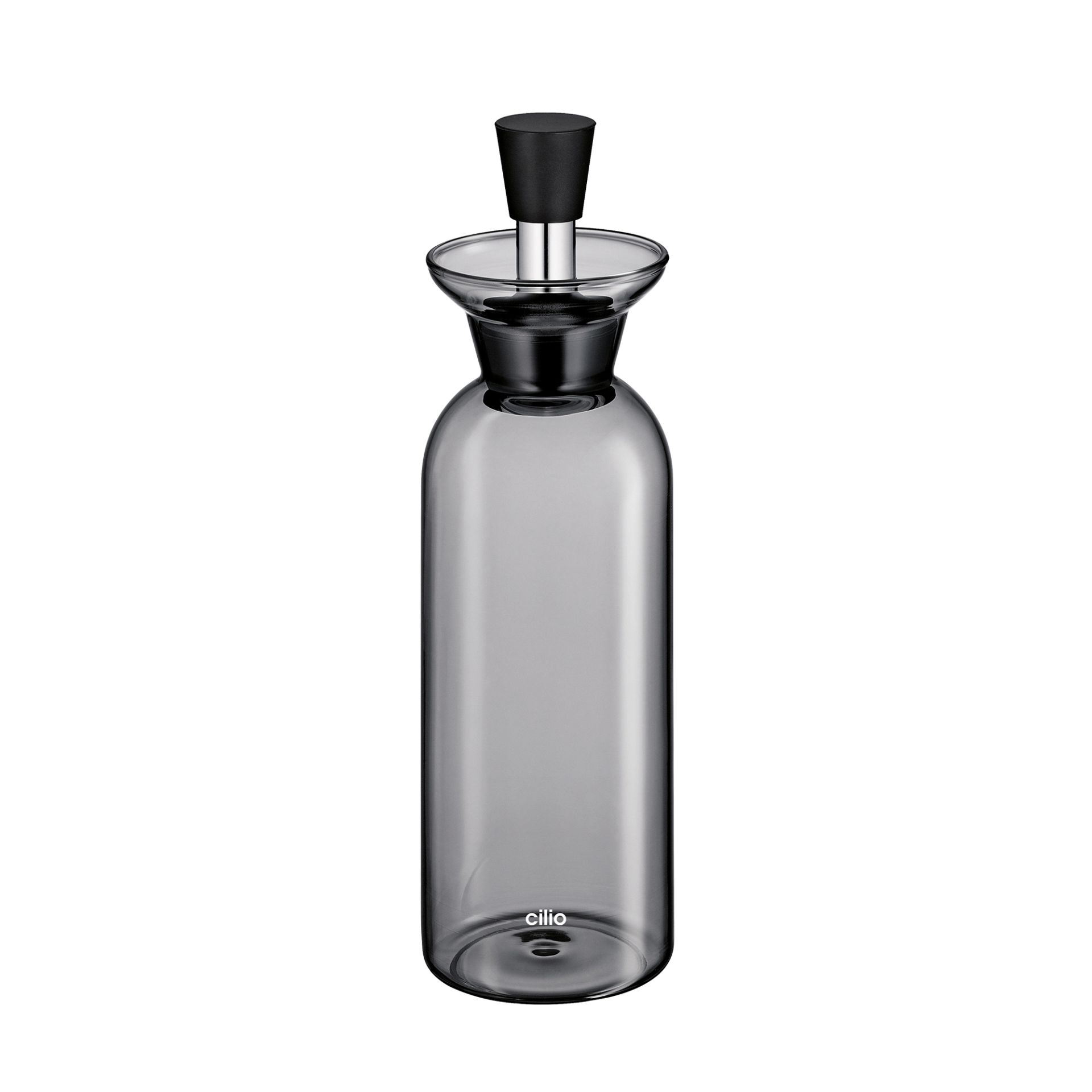 Cilio Essig-und Ölflasche Liguria grau