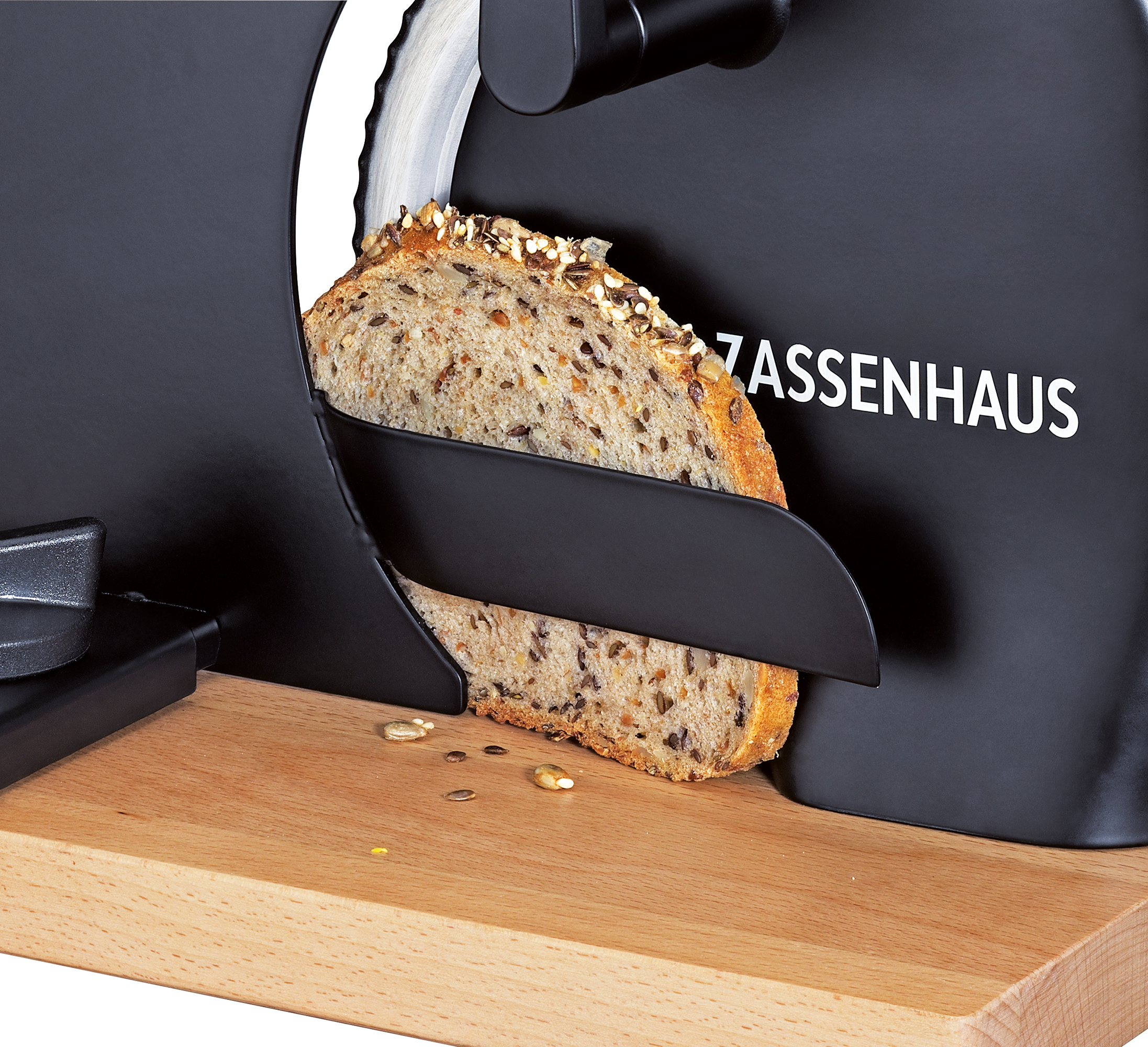 Zassenhaus Brotschneidemaschine Pure schwarz
