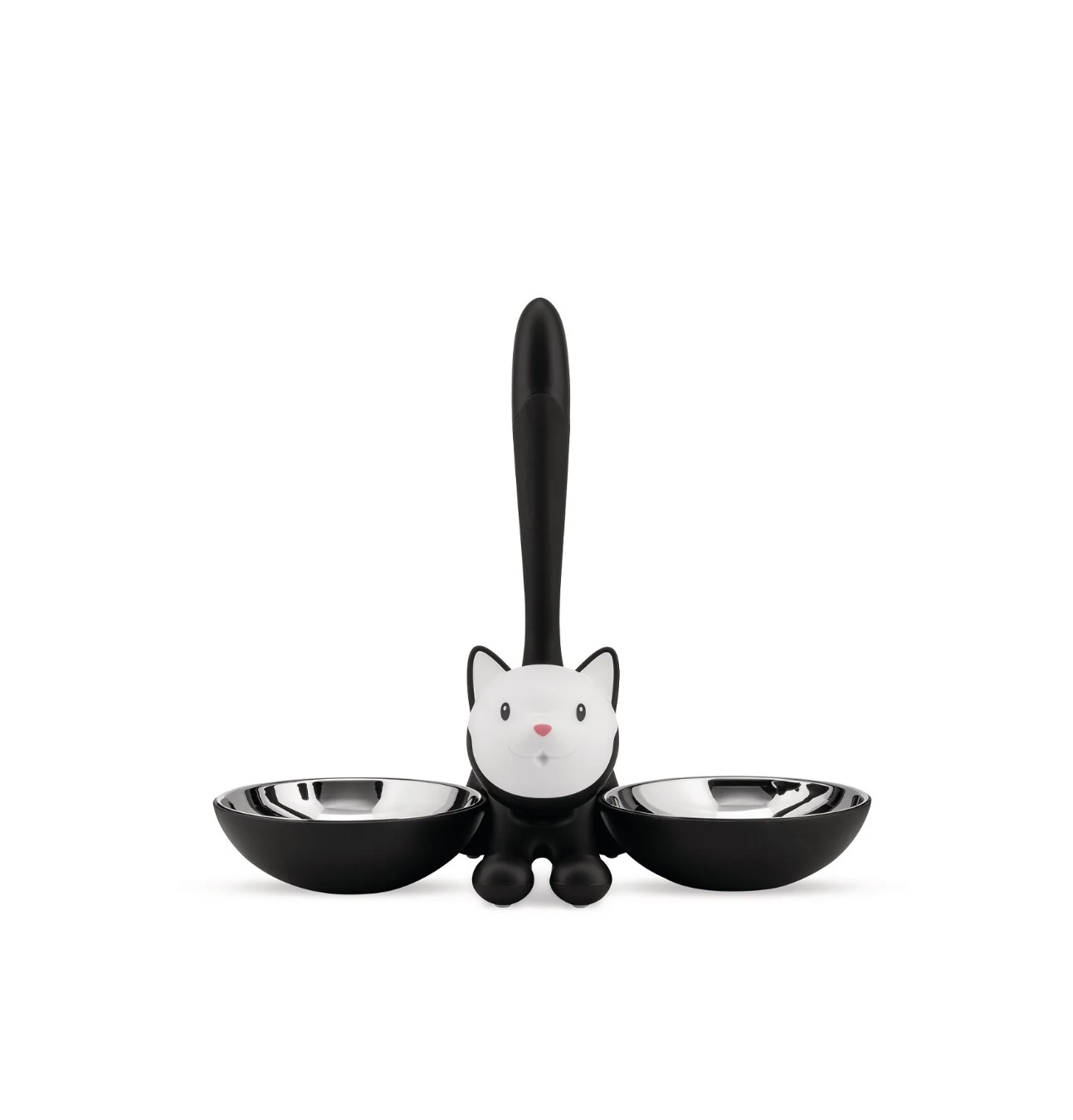 Alessi Trigito Katzennapf schwarz