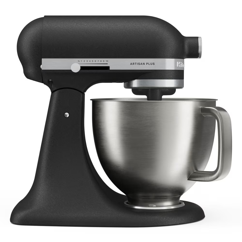 Kitchen Aid 4,7l Artisan Plus Küchenmaschine Gusseisen Schwarz