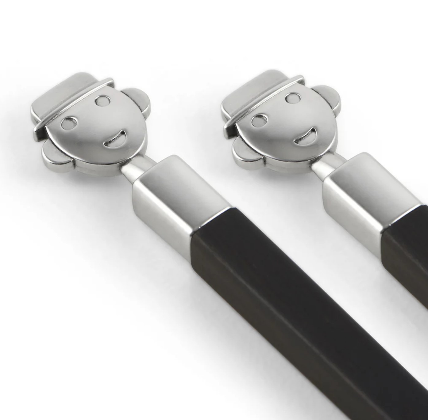 Alessi Alessandro Stick Set mit Zwei Essstäbchen