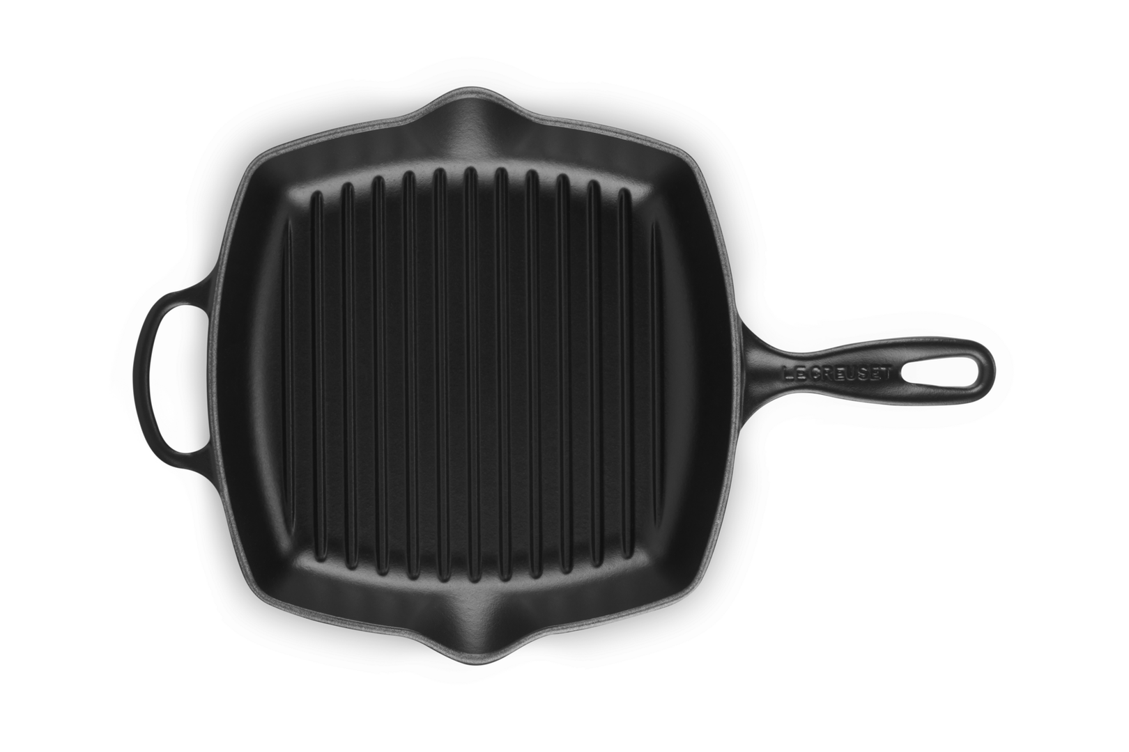 Le Creuset Grillpfanne Signature Quadratisch 26cm schwarz