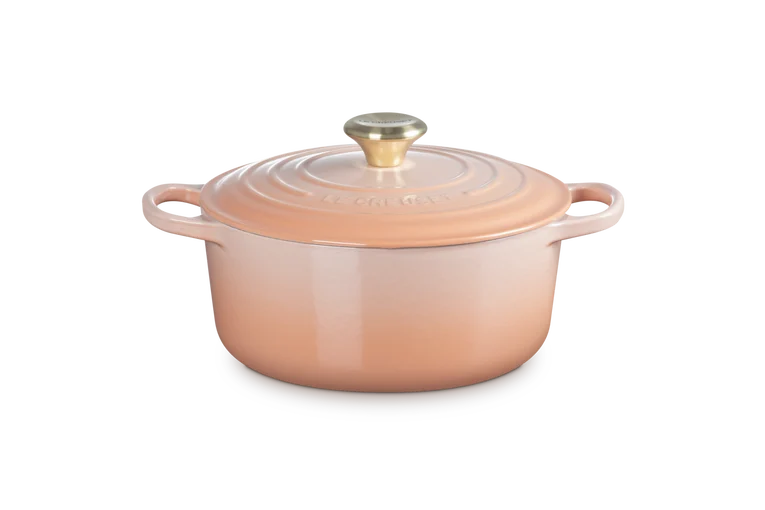 Le Creuset Bräter Signature rund 24cm peche