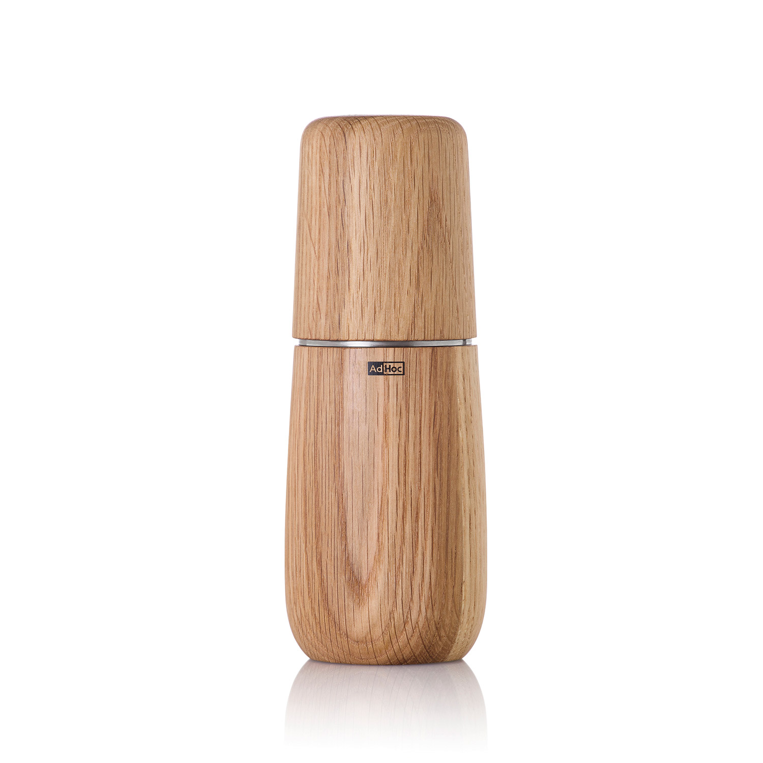 AdHoc Pfeffer-oder Salzmühle Yono Naturholz Eiche hell 18cm