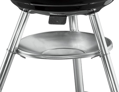 Weber Compact Kettle 57cm schwarz Holzkohlegrill