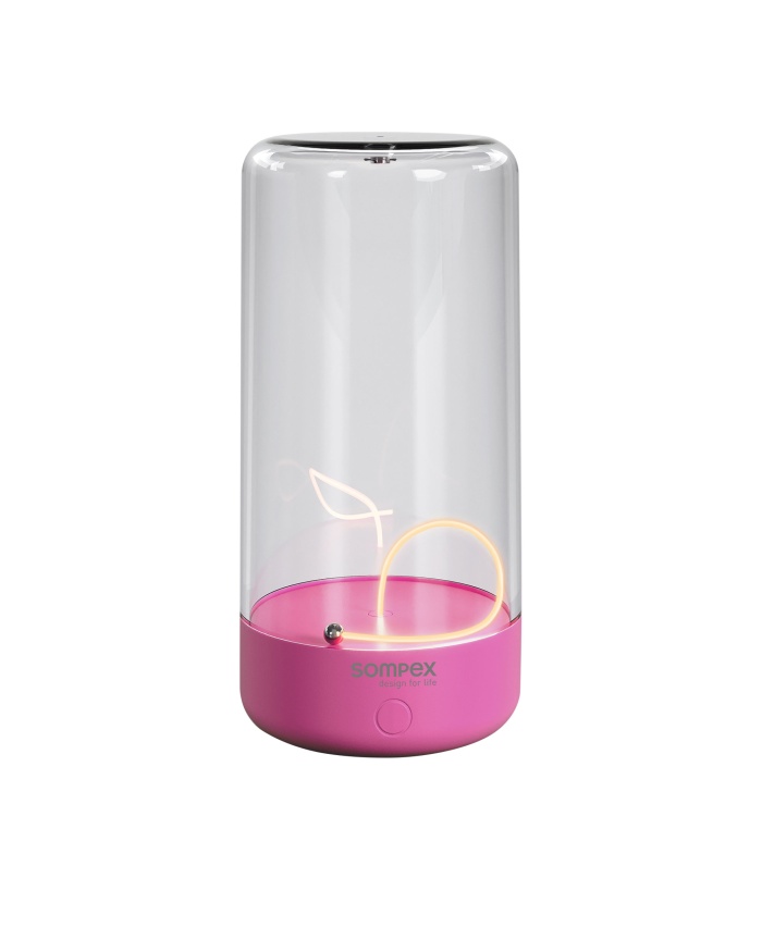 Sompex Pulse Akku-Tischleuchte neon pink