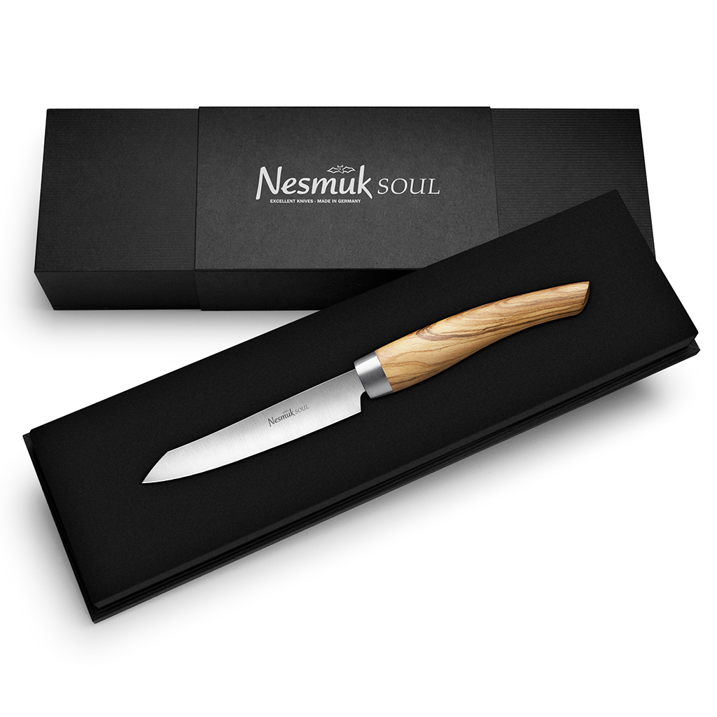 Nesmuk Soul Officemesser 90 Olivenholz
