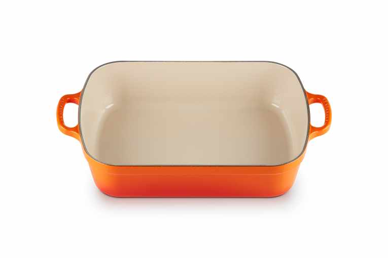Le Creuset Bratreine Gusseisen 4,9L ofenrot