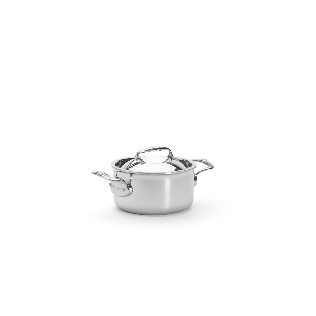 de Buyer Kochtopf mit Deckel Affinity Edelstahl 16cm