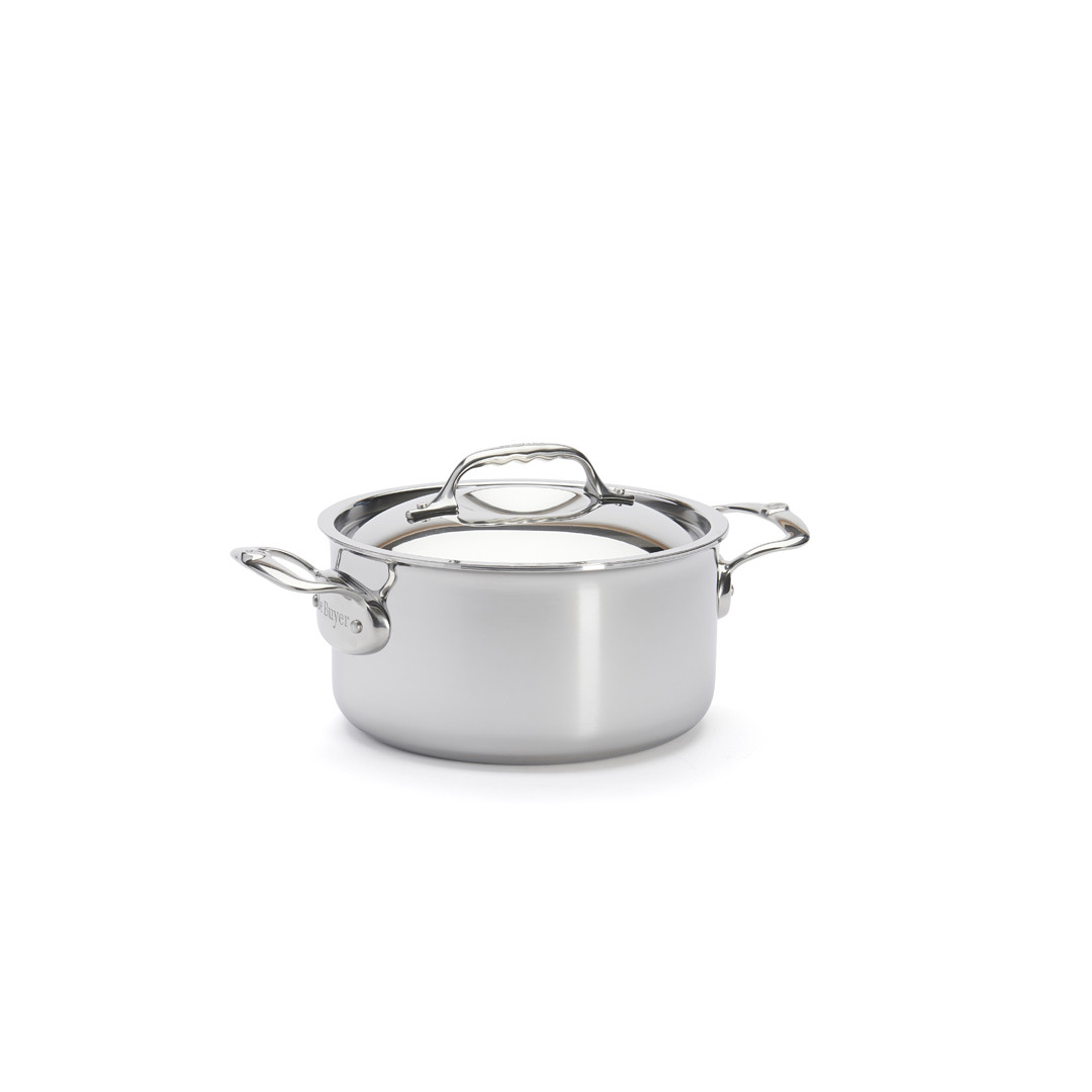 de Buyer Kochtopf mit Deckel Affinity Edelstahl 20cm