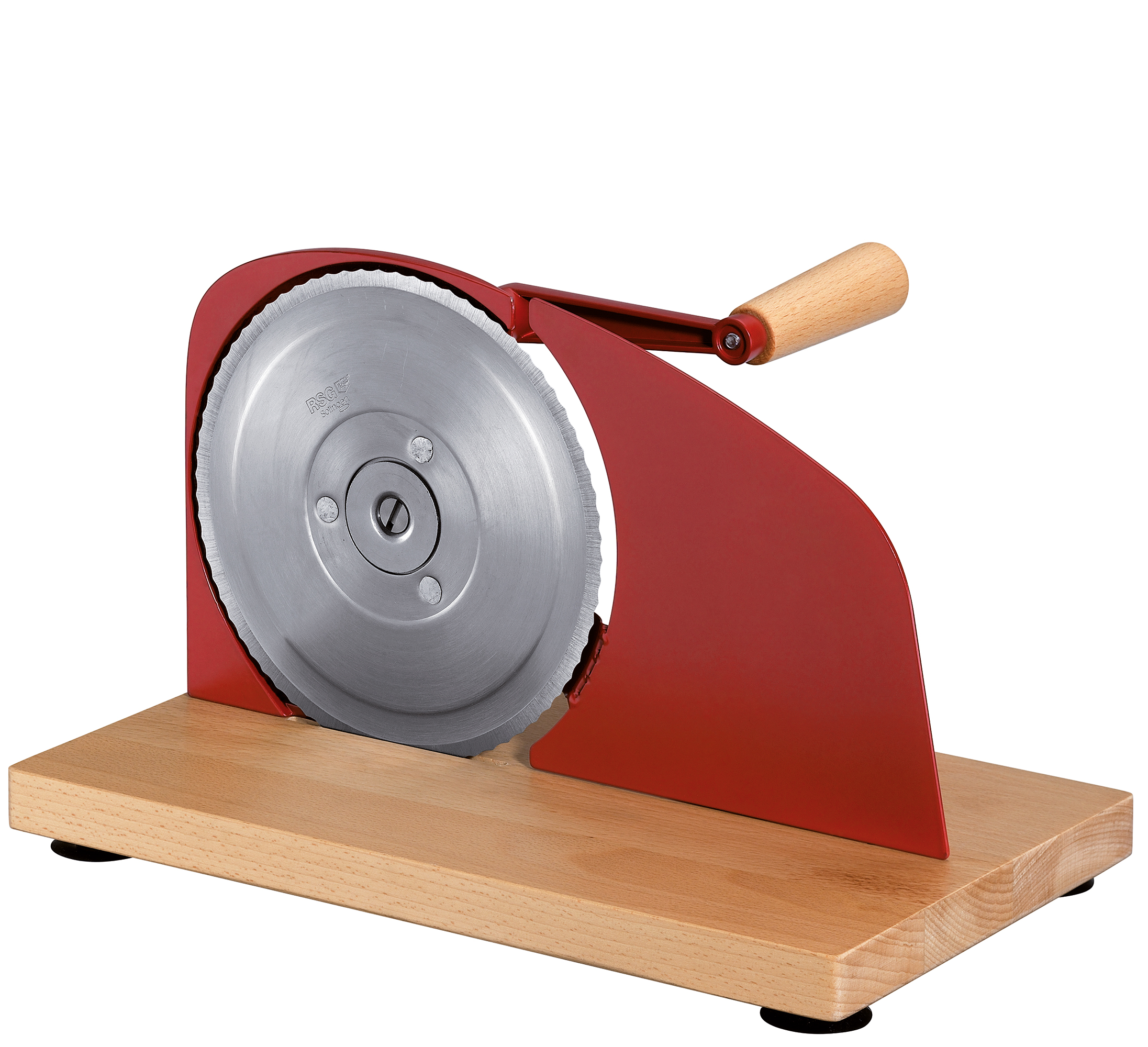 Zassenhaus Brotschneidemaschine Pure rot