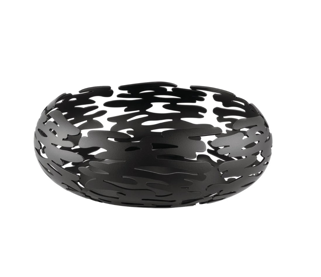 Alessi Barknest Korb schwarz