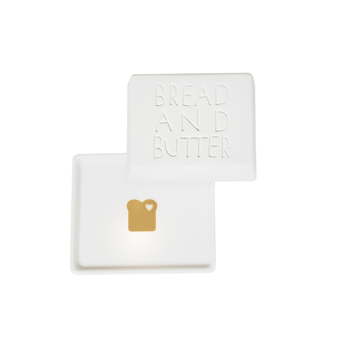 räder Butterdose 1/4 Bread and Butter