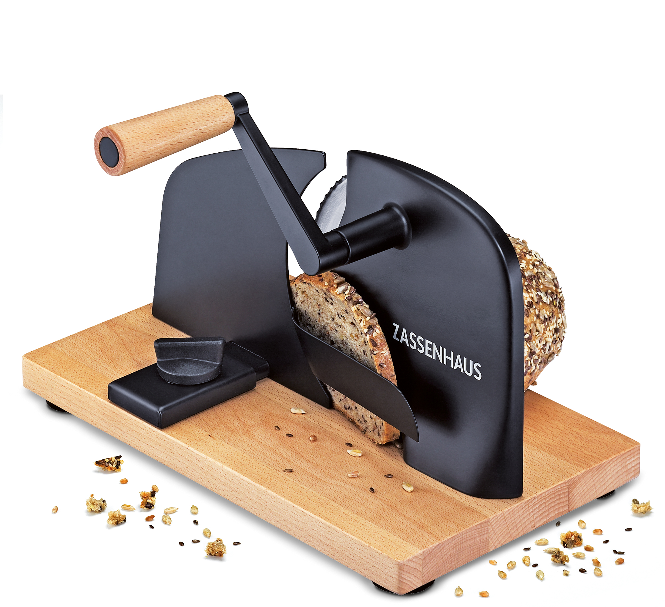 Zassenhaus Brotschneidemaschine Pure schwarz