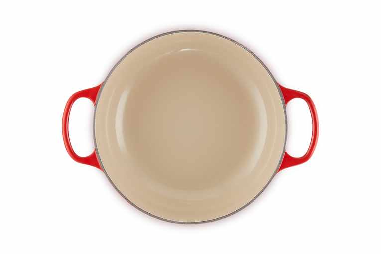 Le Creuset Sauteuse Gusseisen 3,4L kirschrot