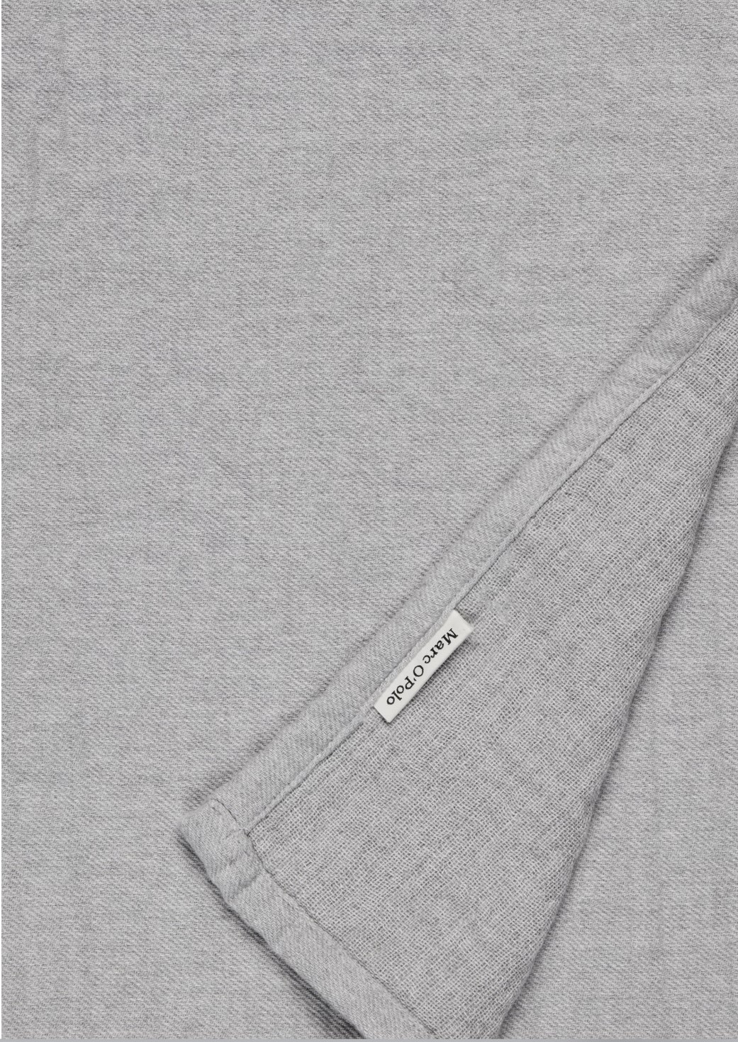 Marc O'Polo Decke Viggo zweilagigem Baumwoll-Mix  150x200 Grey mist