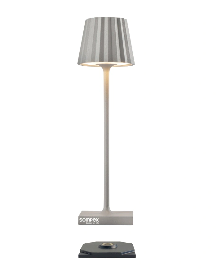 Sompex Troll Nano Outdoorleuchte grau