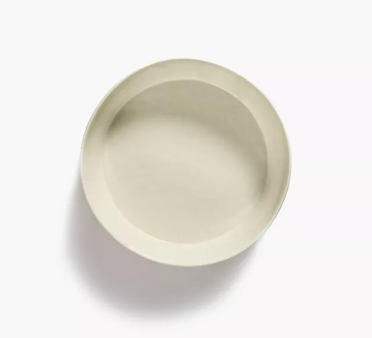 Serax Salatschüßel weiß rote Streifen Feast von Ottolenghi 28.5cm