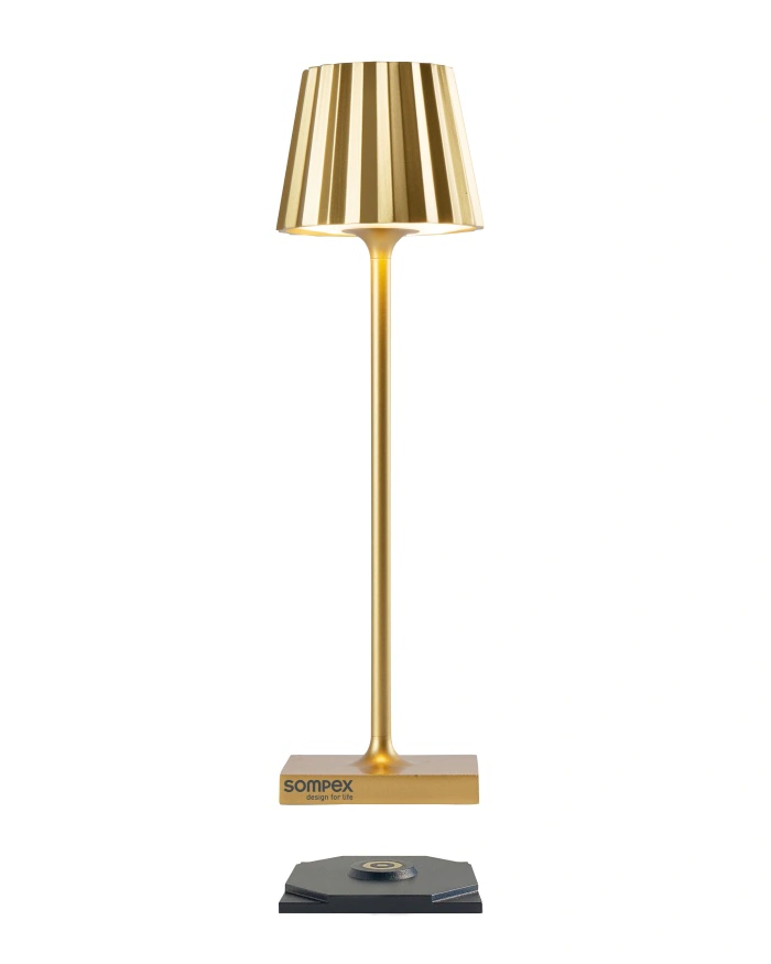 Sompex Troll Nano Outdoorleuchte gold