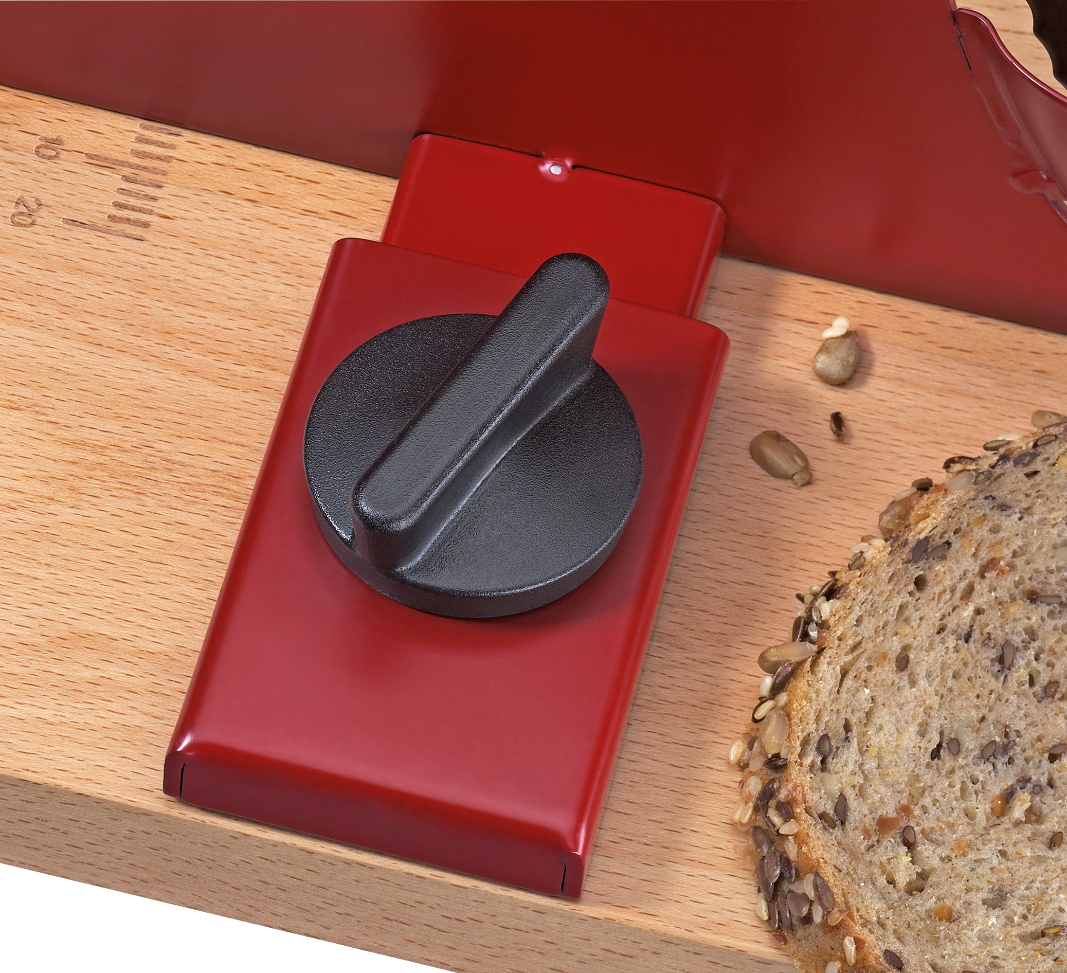 Zassenhaus Brotschneidemaschine Pure rot