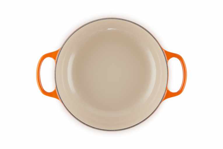 Le Creuset Sauteuse Gusseisen 3,4L ofenrot