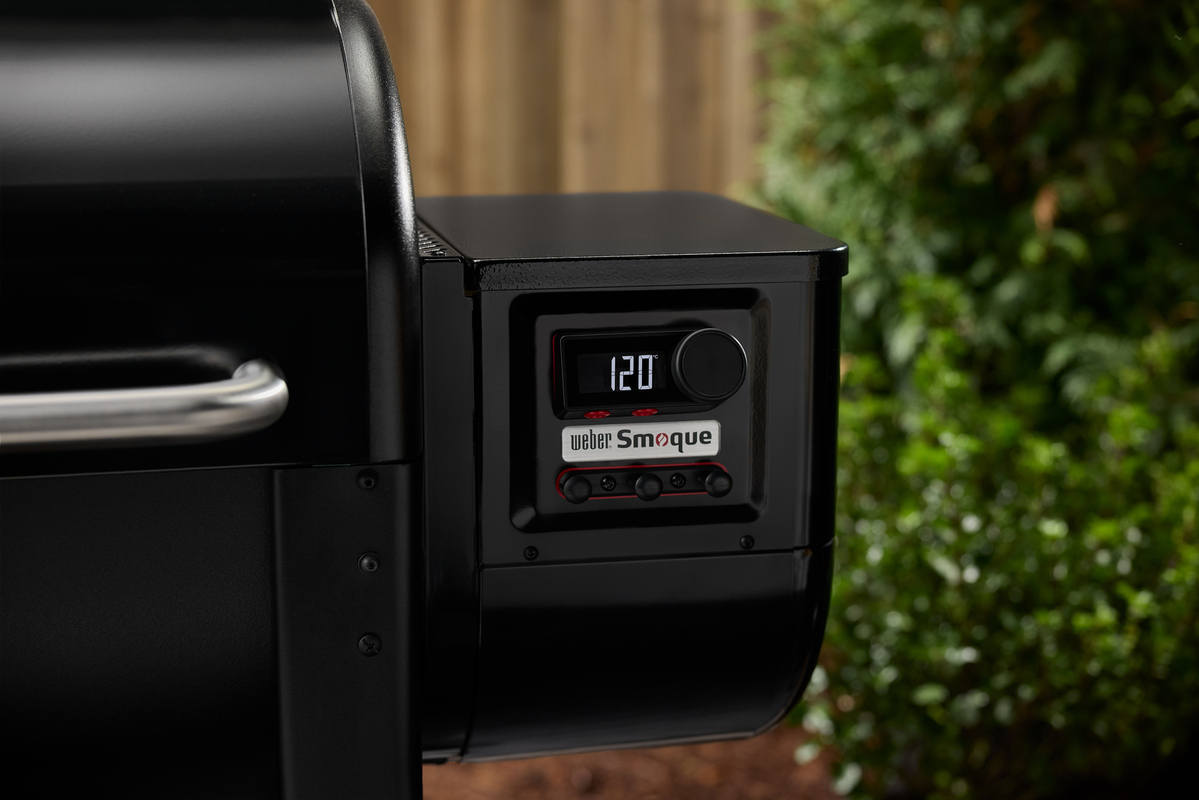 Weber Smoque Holzpelletsmoker schwarz