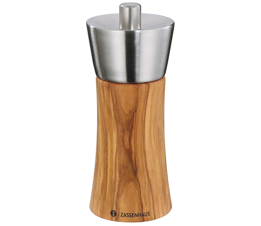 Zassenhaus Pfeffermühle Augsburg 14cm Olive