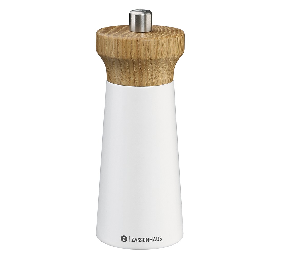 Zassenhaus Salzmühle Westerland 14cm weiß Eiche