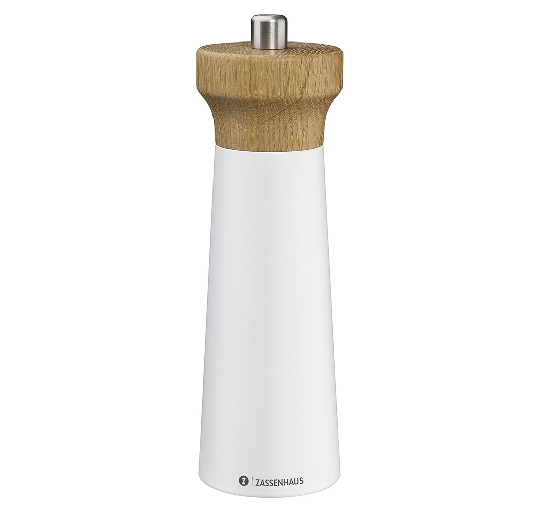 Zassenhaus Salzmühle Westerland 18cm weiß Eiche