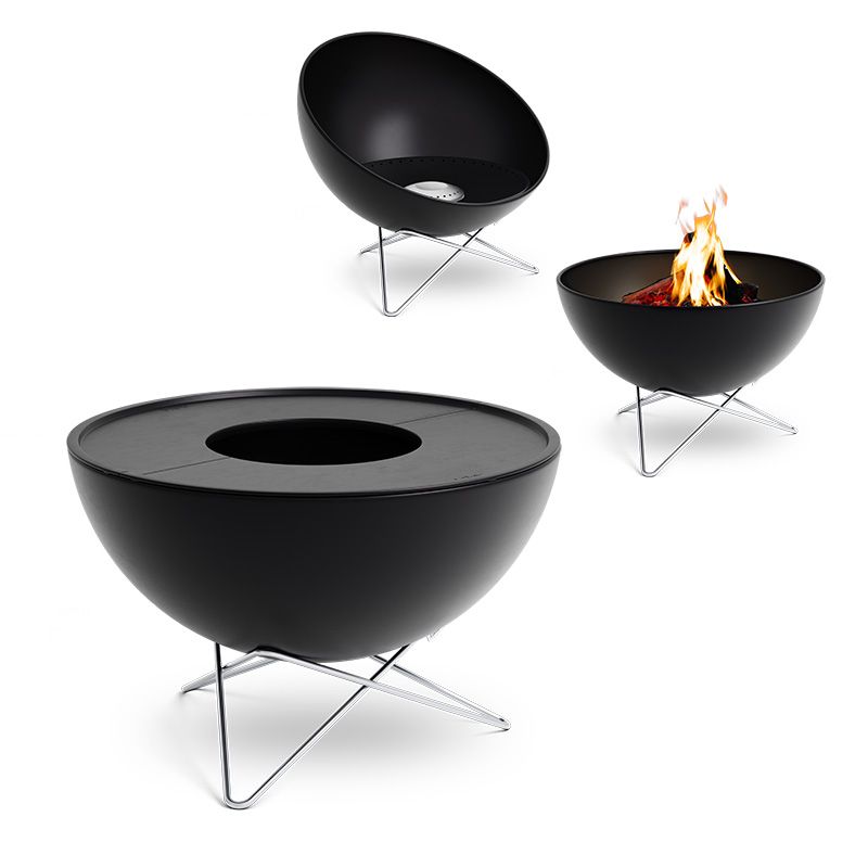 höfats BOWL 70 Plancha-Grillset tief