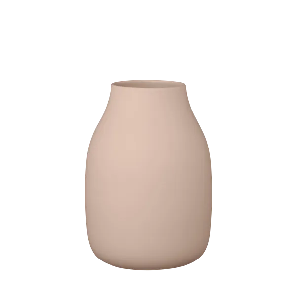 blomus Vase Colora Indien Tan soft touch L