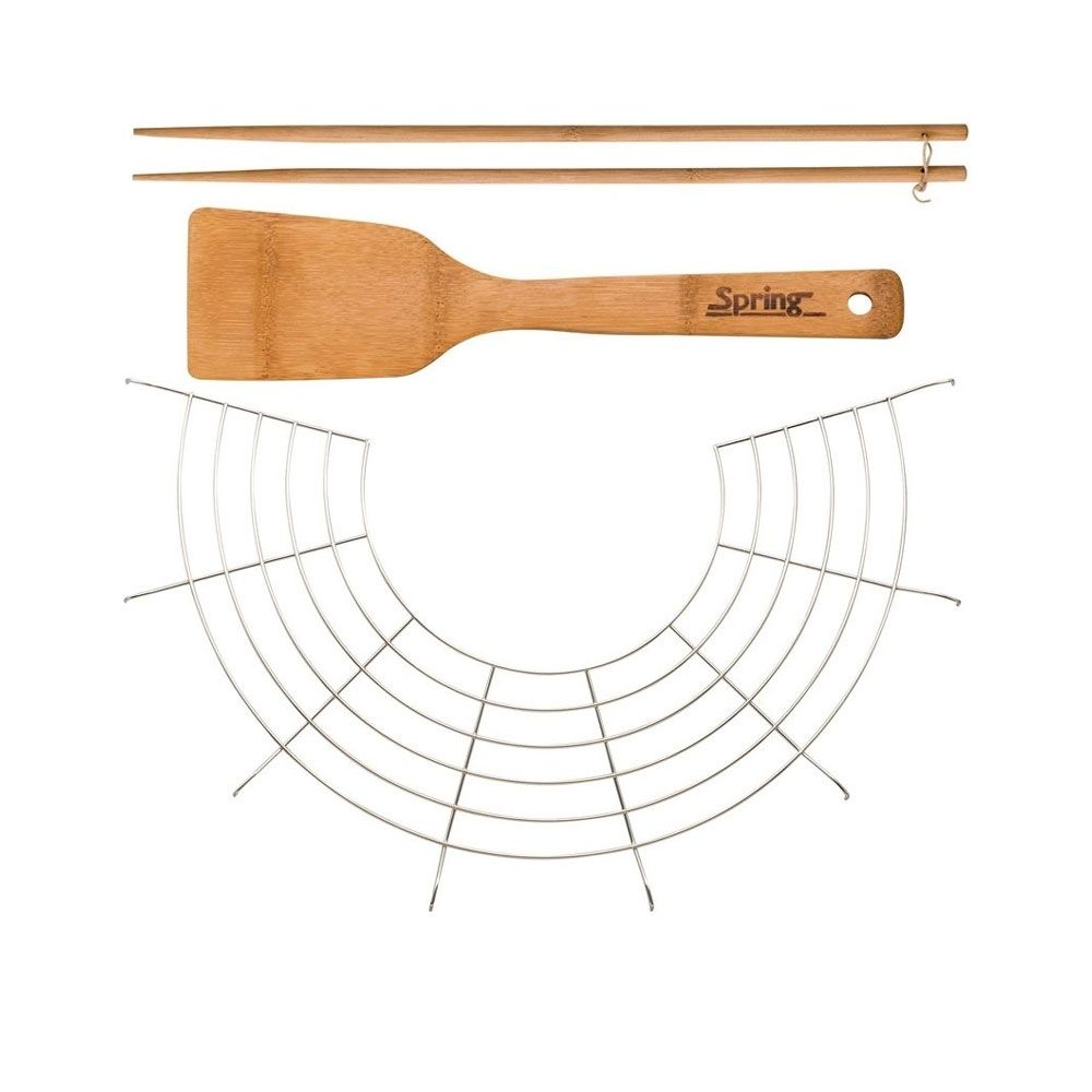 Spring Gusswok mit Glasdeckel 35cm