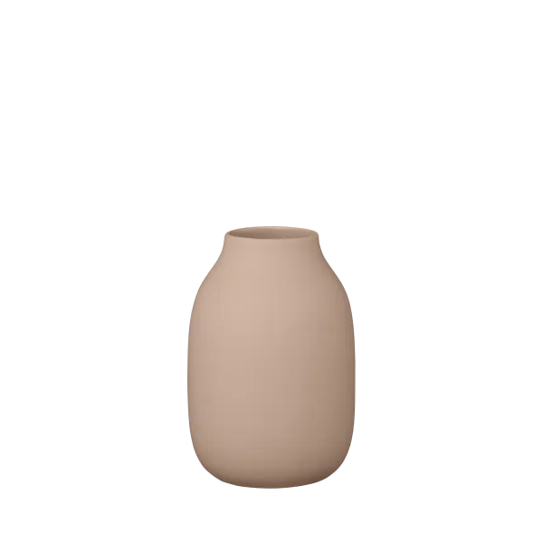 blomus Vase Colora Indian Tan soft touch S