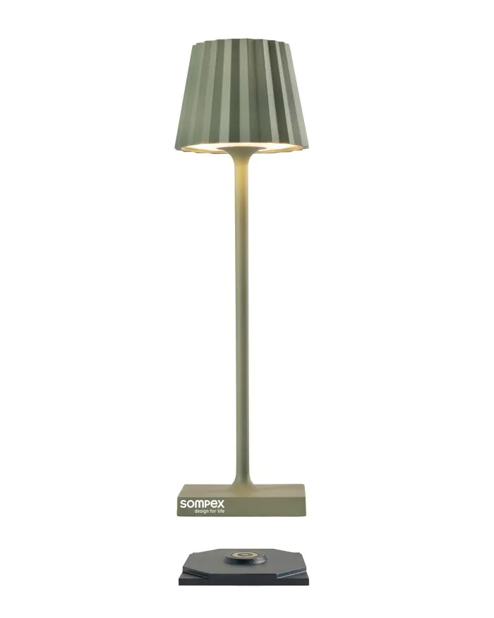 Sompex Troll Nano Outdoorleuchte olivgrün