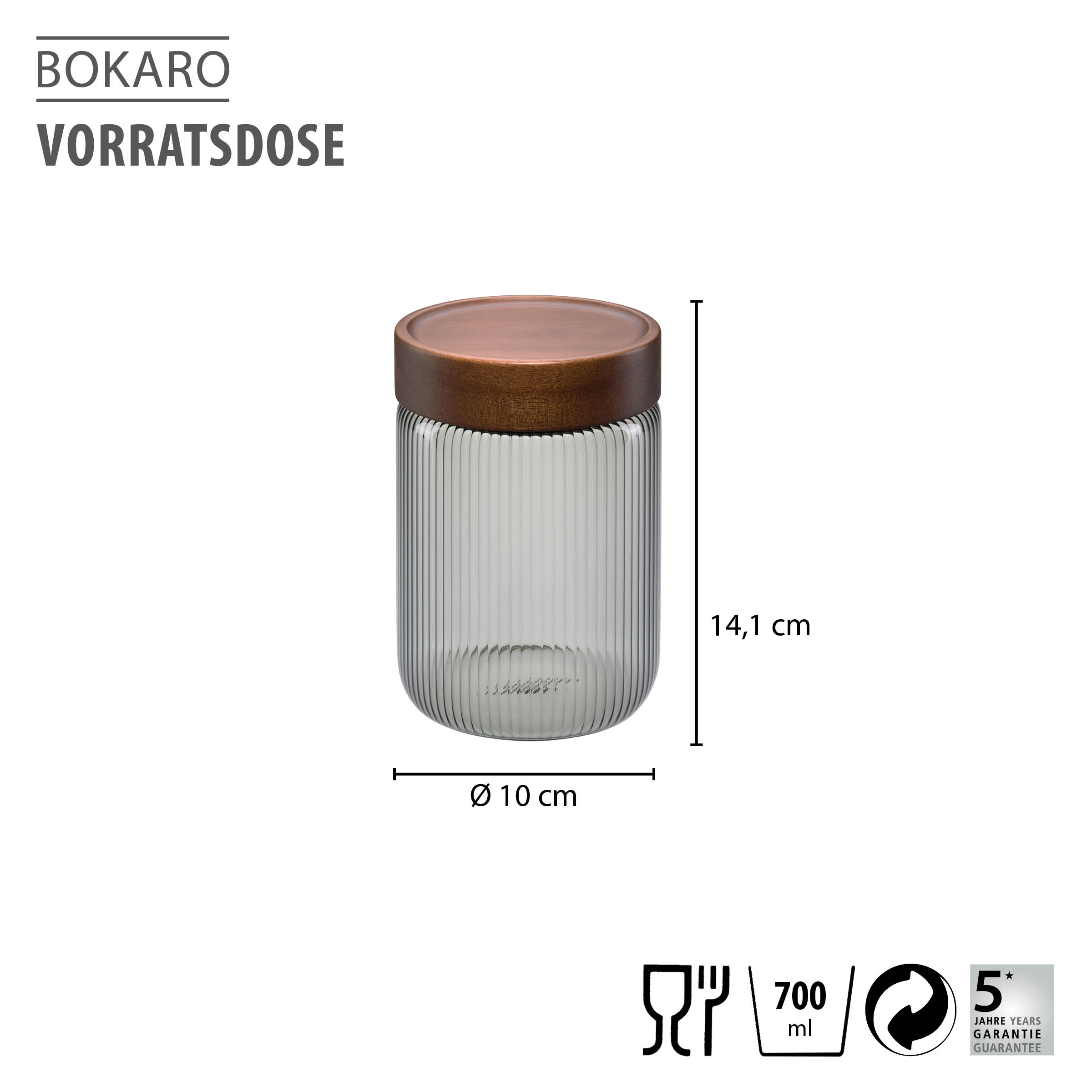 Gefu Vorratsdose Bokaro 700ml