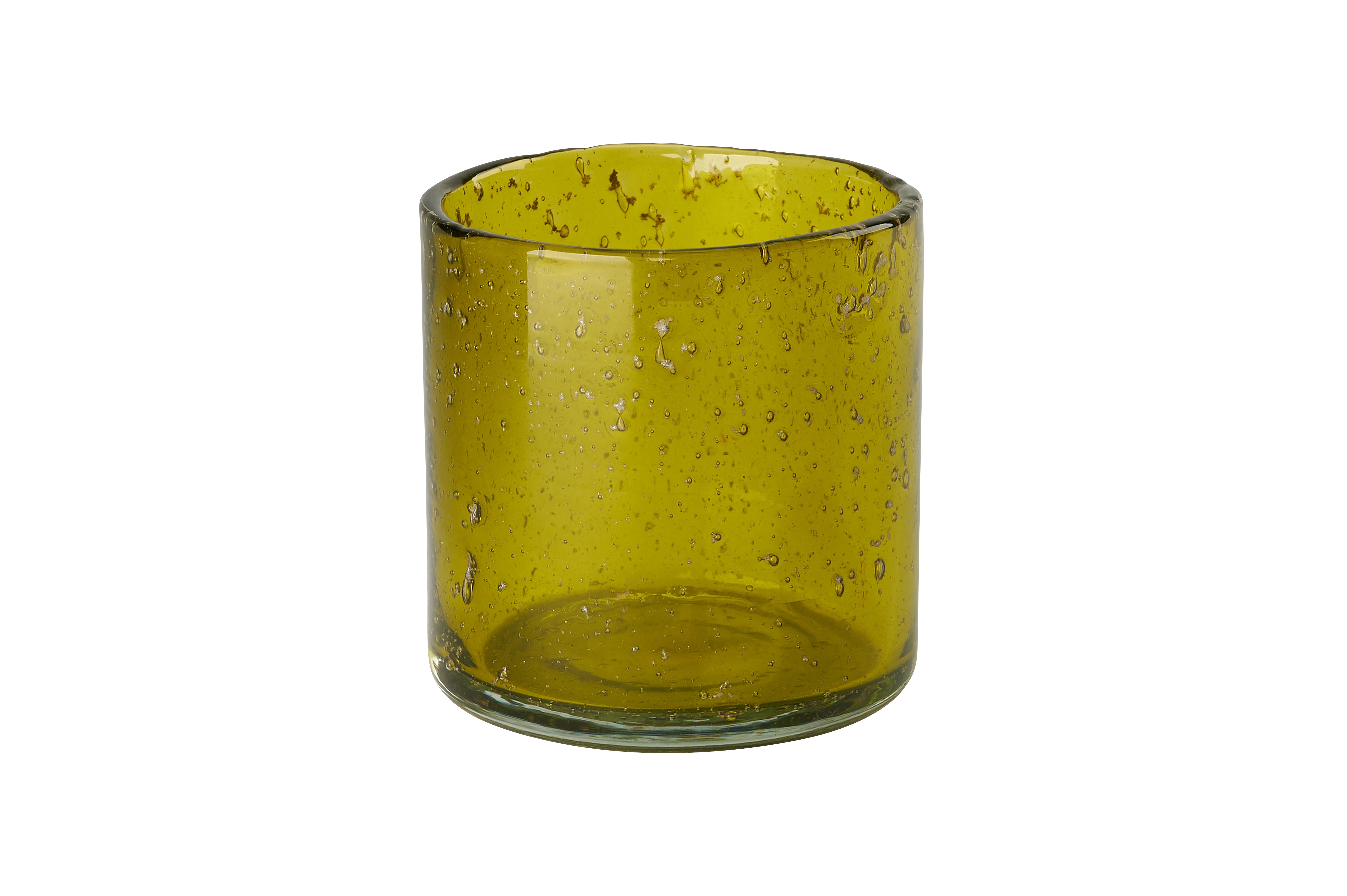 Giftcompany Melange Windlicht Bubbles grün