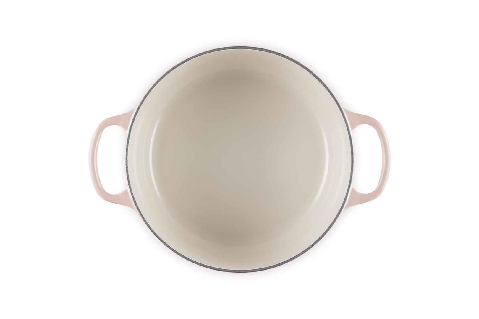 Le Creuset Bräter Signature rund 24cm peche