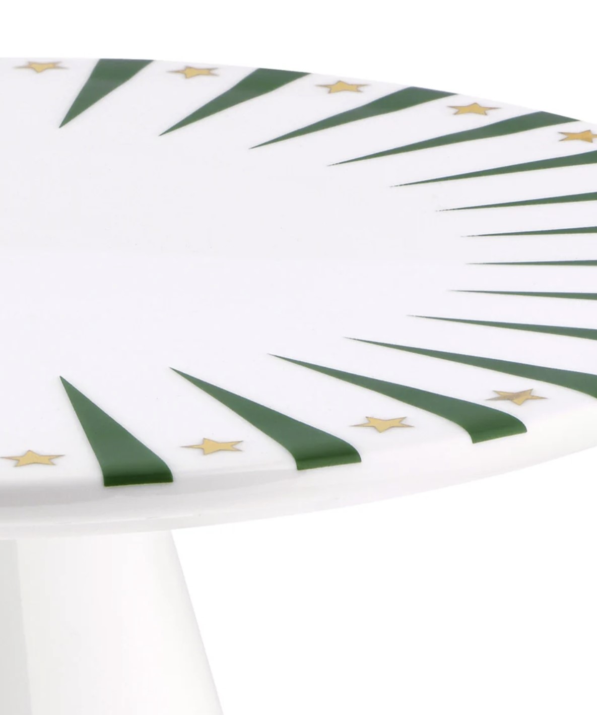 Alessi Delight Weihnachts-Etagere aus Porzellan grün