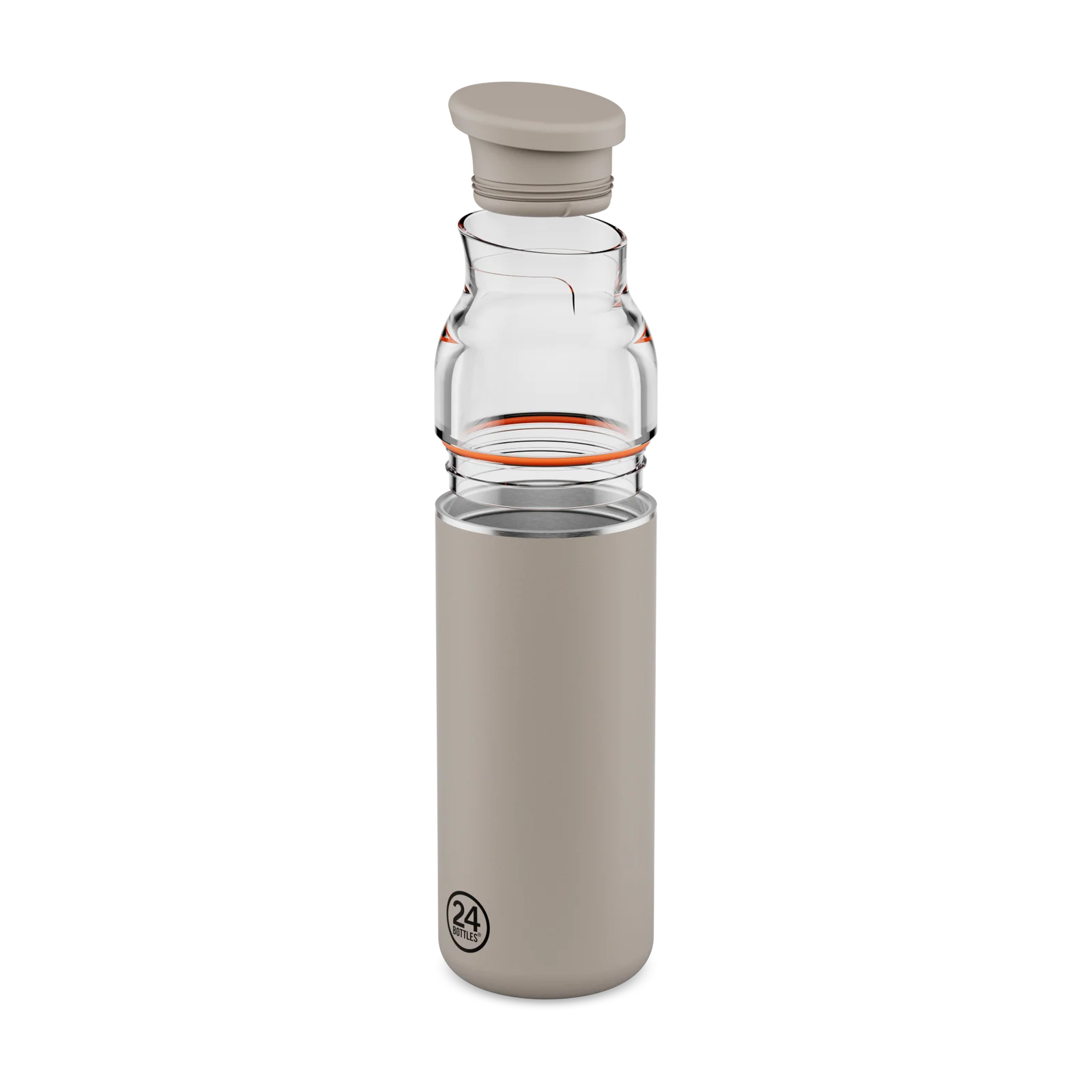 24 Bottles Casa Carafe Linen 1l