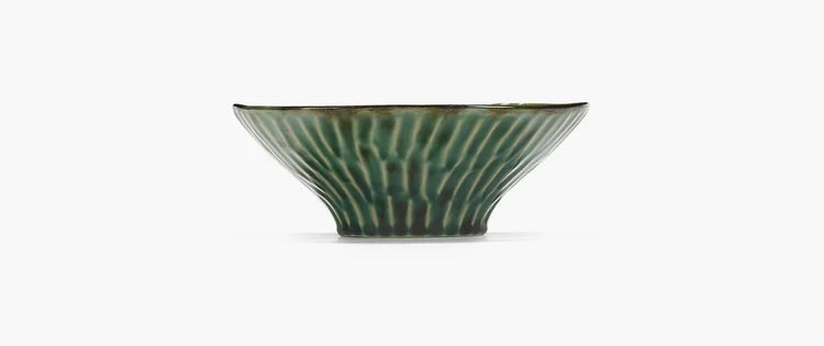 Serax Bowl M grün Verde Lanza von Pascale Naessens