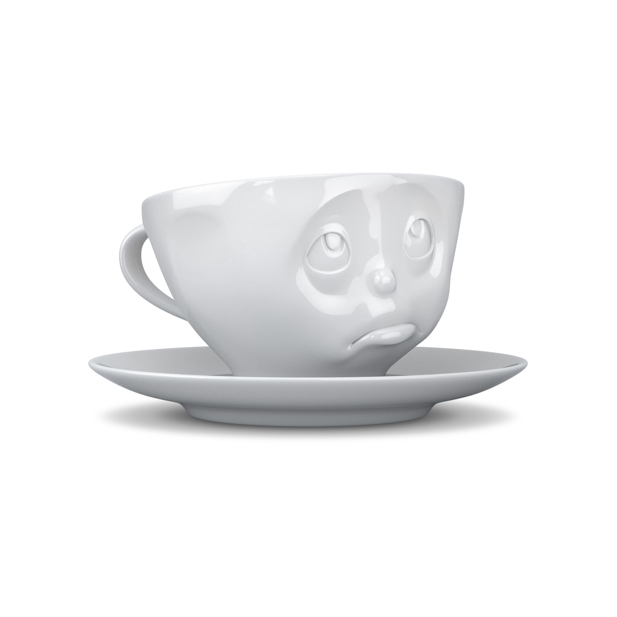 fiftyeight Kaffeetasse Och Bitte weiß