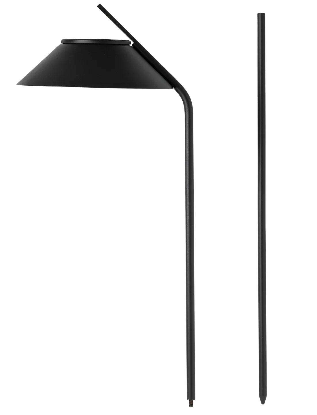 Stelton Vinkel LED-Leuchte mit Erdspieß schwarz