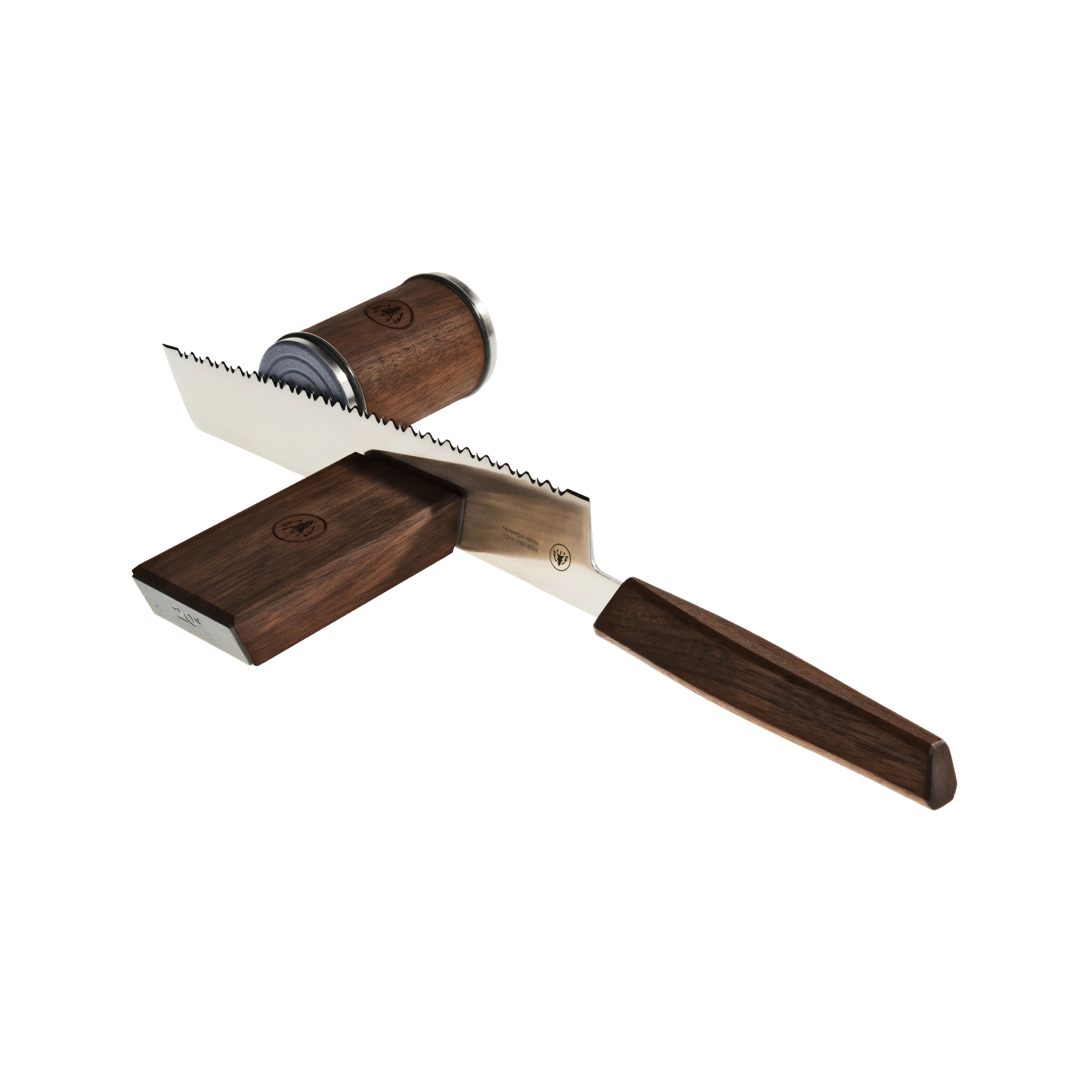 Horl Brotmesser Nussbaum