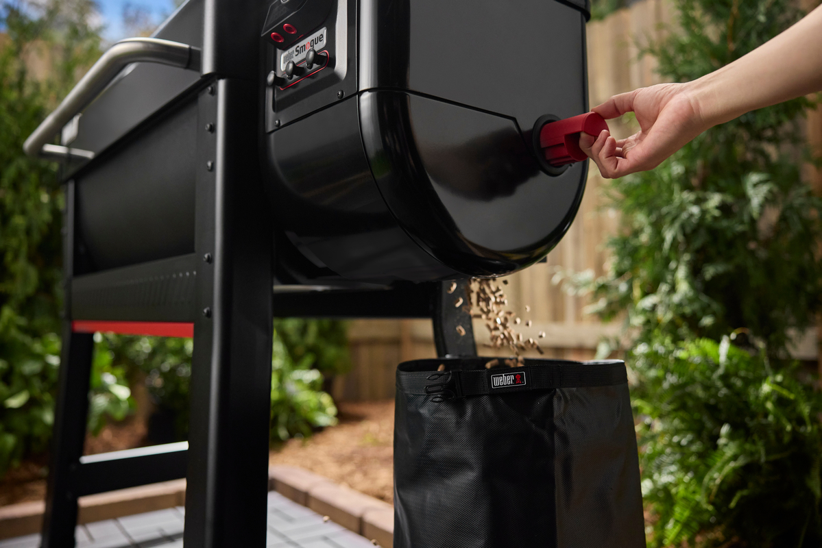 Weber Smoque Holzpelletsmoker schwarz