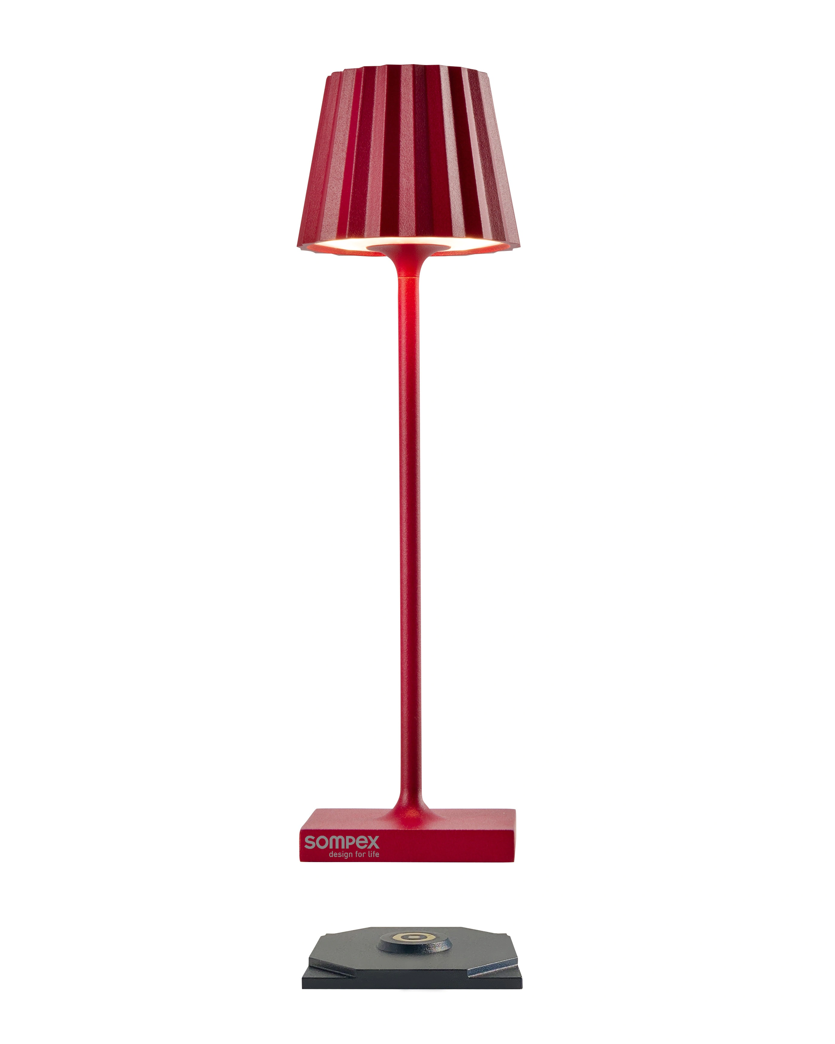 Sompex Troll Nano Outdoorleuchte rot