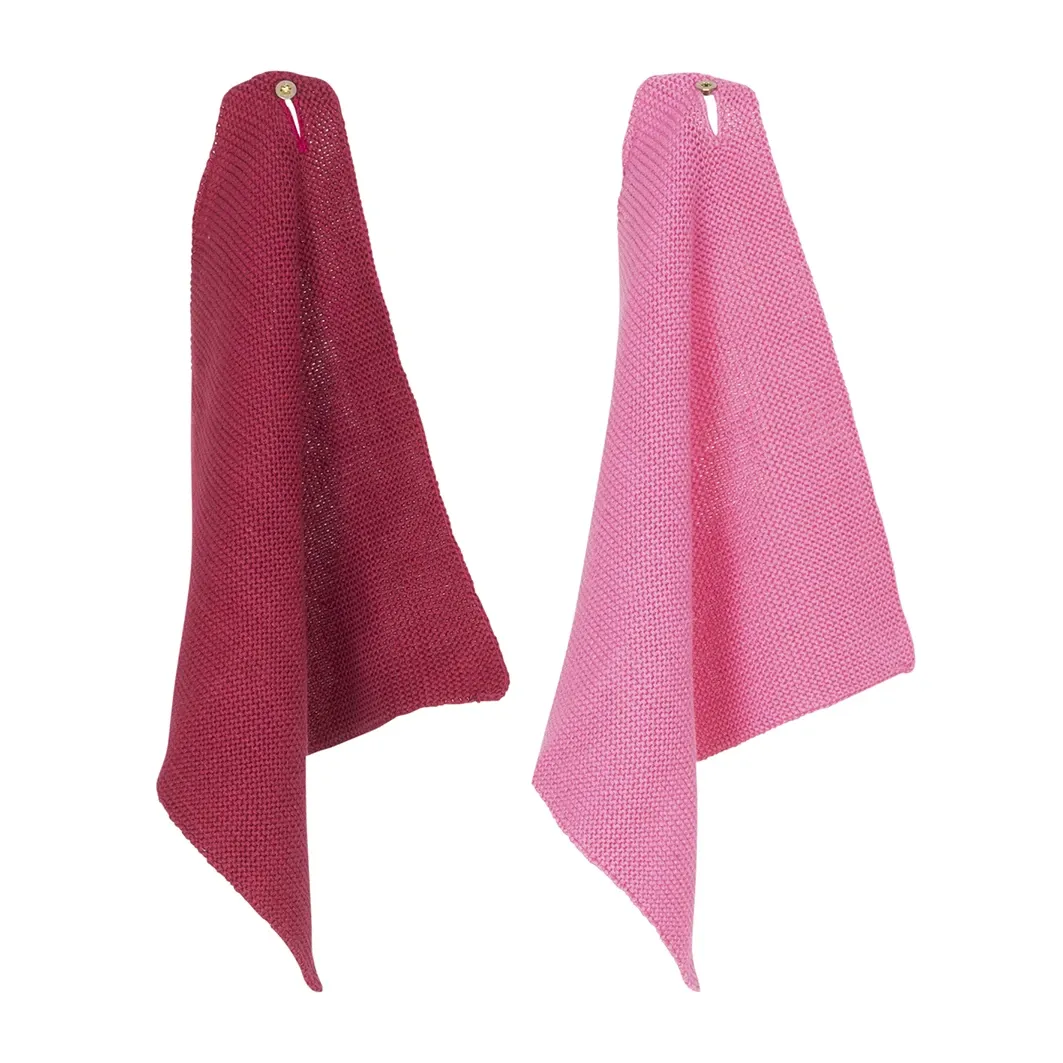 pad Monte berry-light pink Geschirrtuch 25x25cm