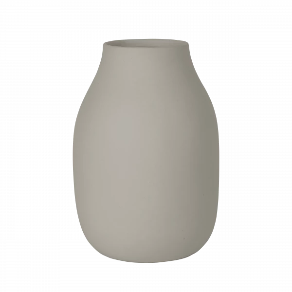 blomus Vase Colora Mourning Dove soft touch L