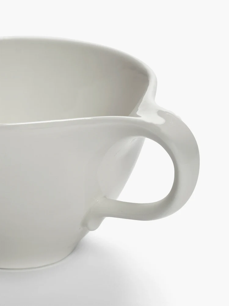 Serax Espressotasse Schmetterling weiß schwarz 6,5cm