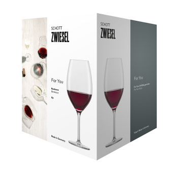 Schott Zwiesel Bordeaux Rotweinglas For You 4er-Set