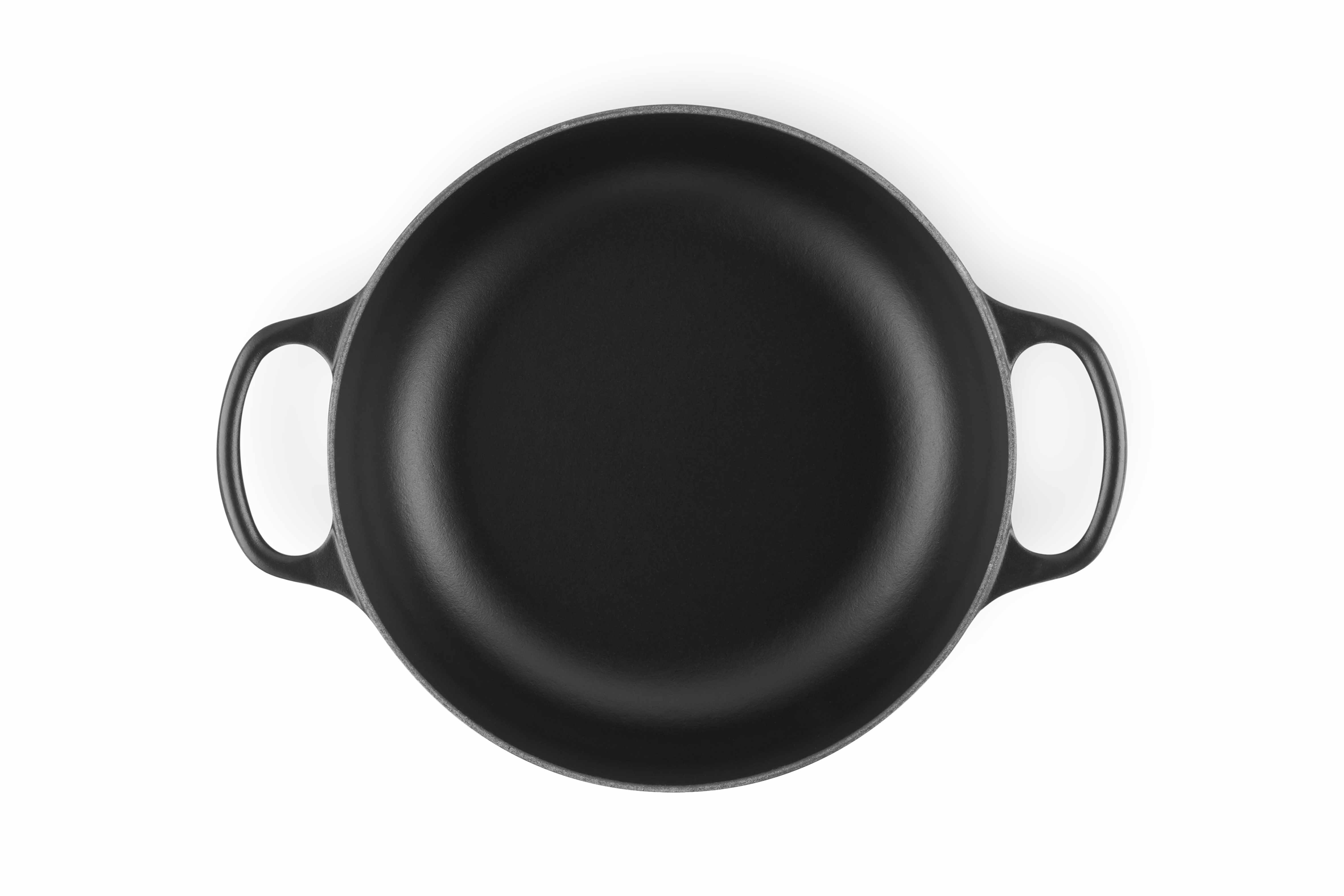 Le Creuset Sauteuse Gusseisen 3,4L schwarz
